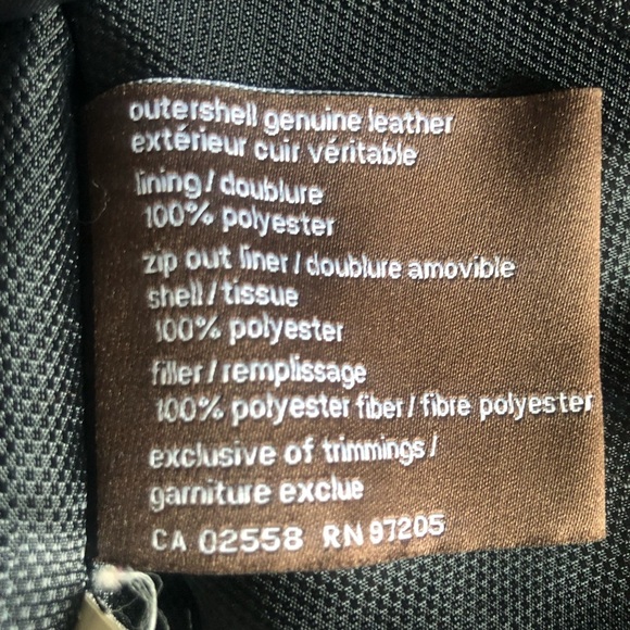 Danier Men's Black Leather Jacket Small - Picture 12 of 12